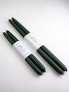 Mo&Co Home - Forest Green | Dipped Beeswax Taper Candles | All Natural