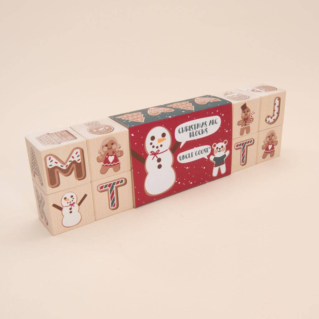 Uncle Goose - Uncle Goose Merry Christmas ABC Blocks