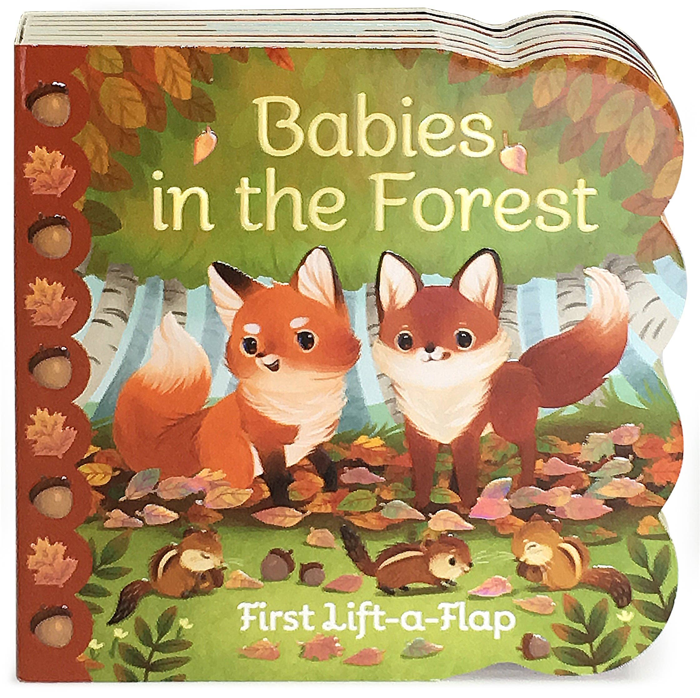 Cottage Door Press - Babies in the Forest Lift-a-Flap Board Book