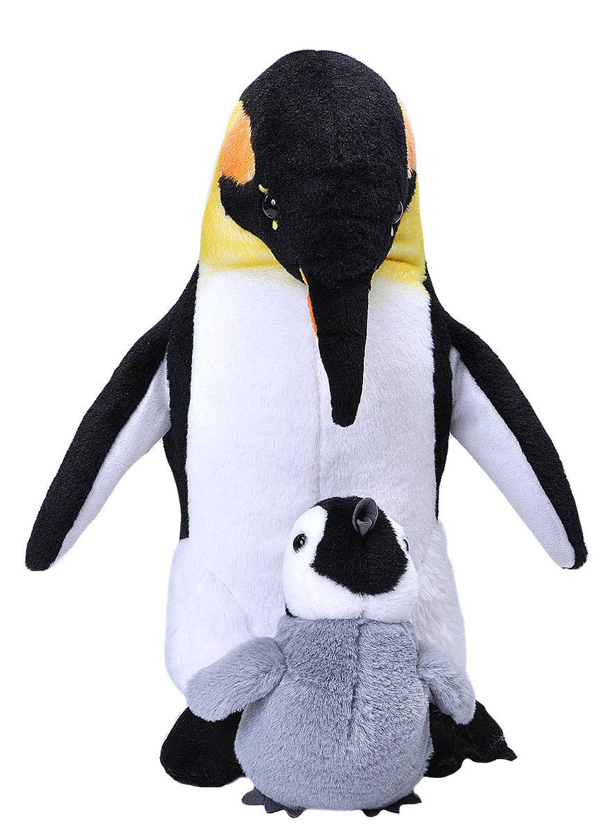 Wild Republic - Mom Baby Emperor Penguin Stuffed Animal 12