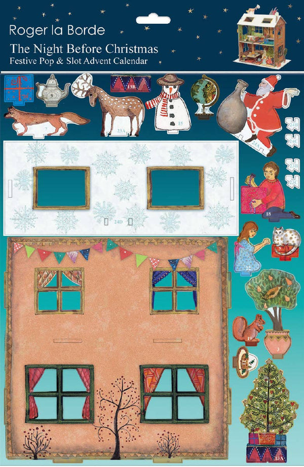 Roger La Borde - Night Before Christmas Advent Large - POP 065