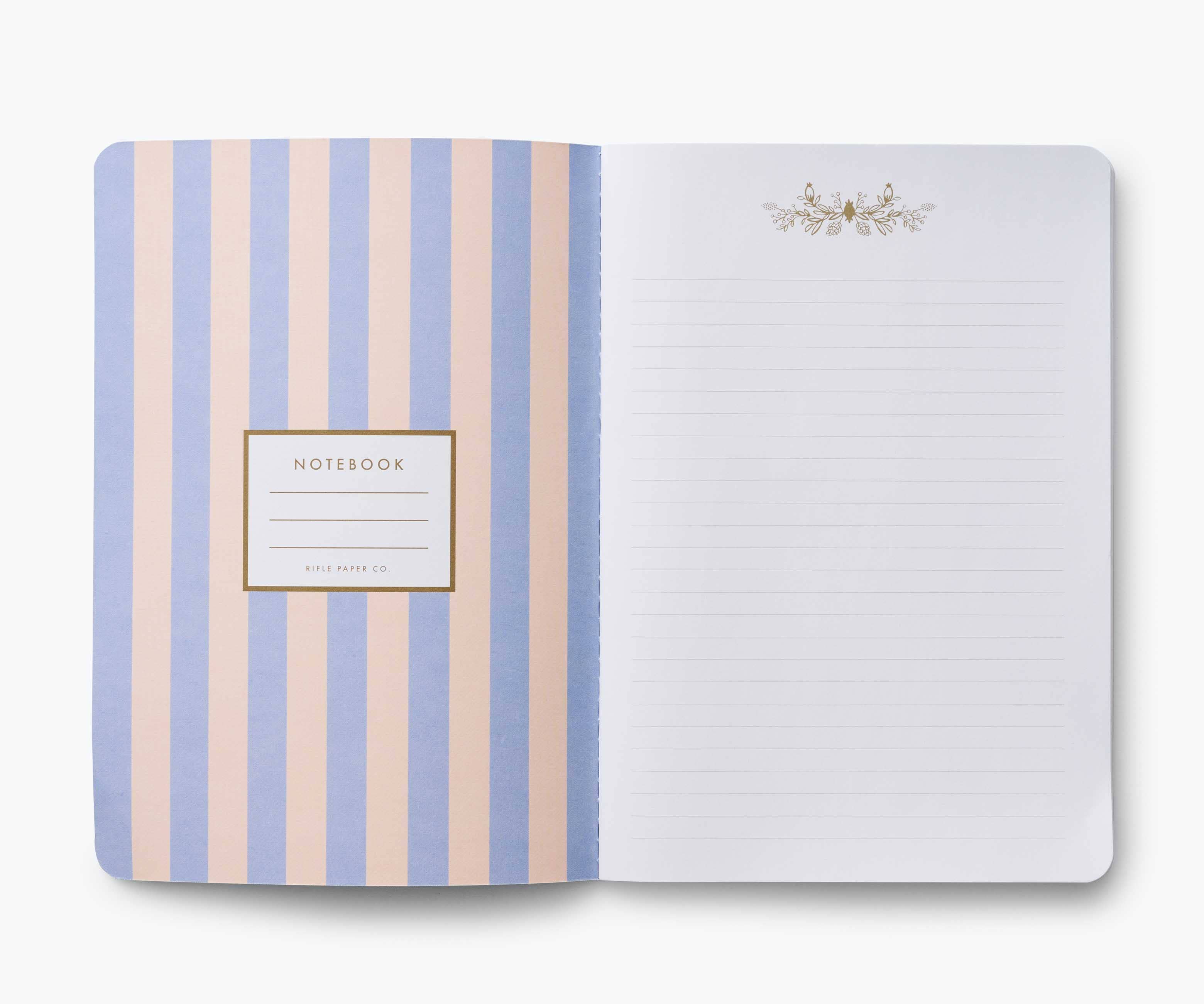 Rifle Paper Co. - Assorted Set of 3 Hydrangea Notebooks