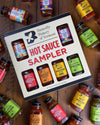 Butterfly Bakery of Vermont - Signature Hot Sauce Sampler Box Set with 6 Mini 2oz Bottles