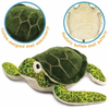 VIAHART Toy Co. - Turquoise The Green Sea Turtle - 15 Inch Stuffed Animal Plush