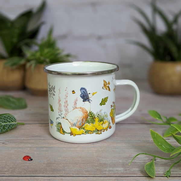 Robert Frederick Ltd - Beatrix Potter's Jemima Puddle-Duck Enamel Mug