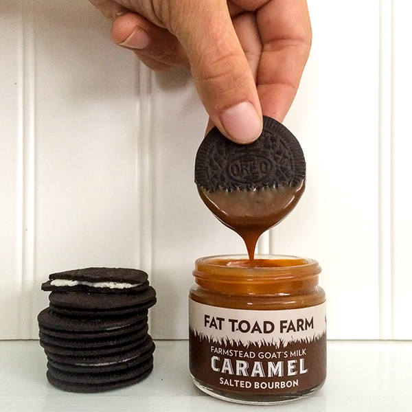 Fat Toad Farm - 2oz Salted Bourbon Goat's Milk Caramel