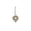 Baked Beads - Heart Crystal Earrings