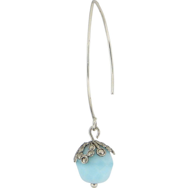 Baked Beads - Faceted Filigree Ball Earrings