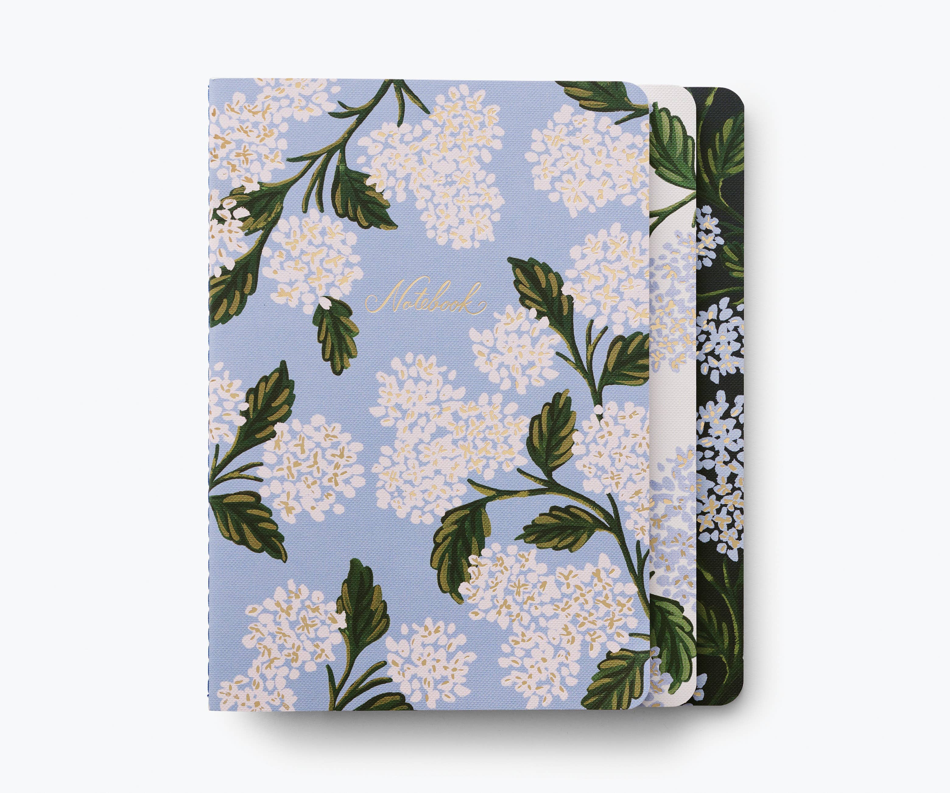 Rifle Paper Co. - Assorted Set of 3 Hydrangea Notebooks