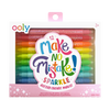 OOLY - Make no Mistake!: Glittery Erasable Markers (Set of 12)
