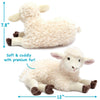 VIAHART Toy Co. - Shooky The Sheep - 13 Inch Stuffed Animal Plush