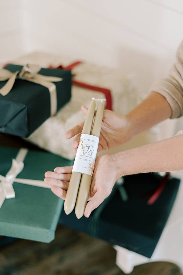 Mo&Co Home - Limited Edition! Bayberry Dipped Taper Candles