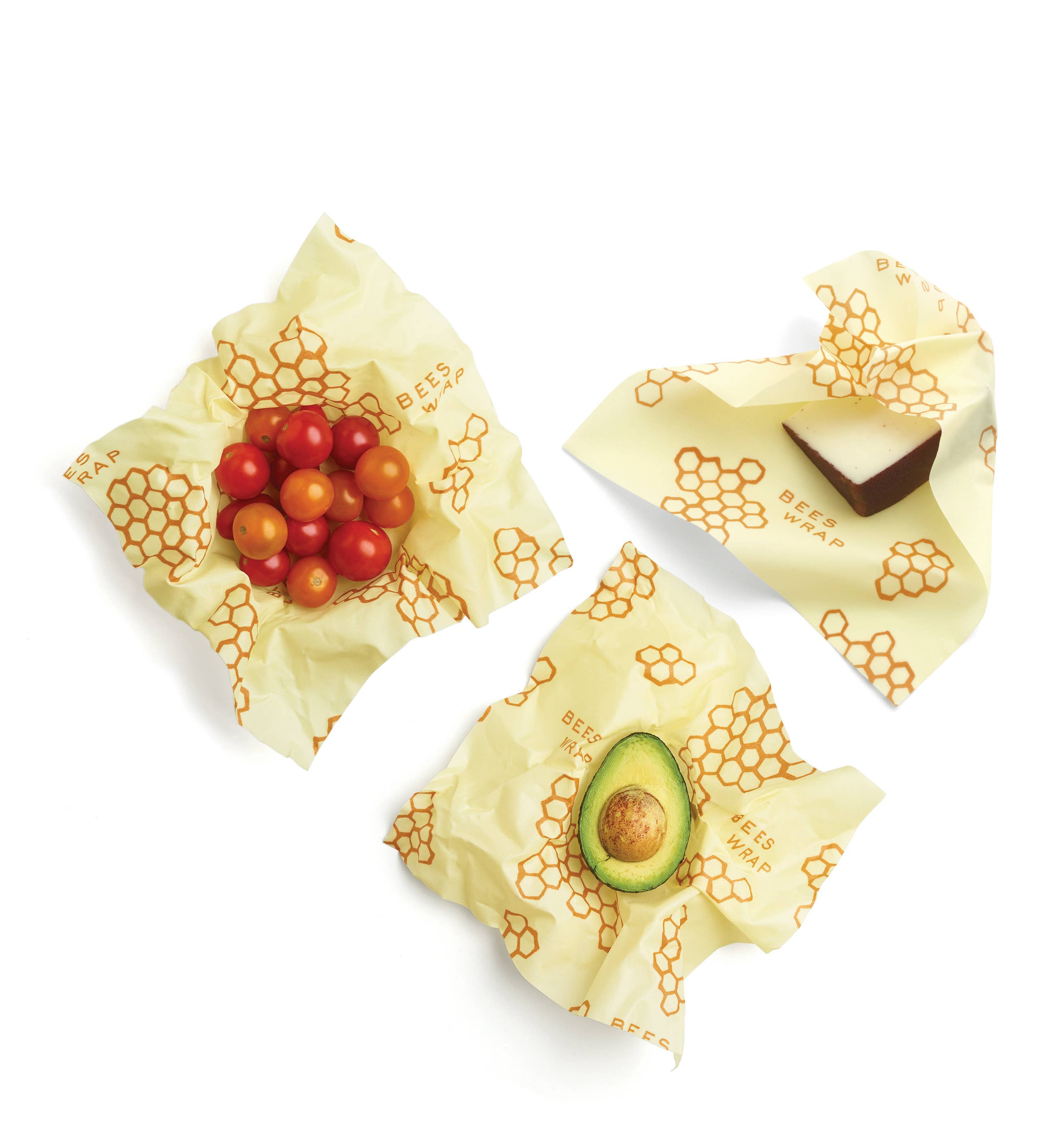 Bee's Wrap - Medium 3 Pack Wraps - Honeycomb