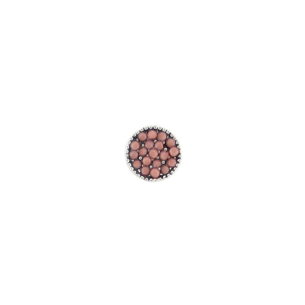 Baked Beads - Opaque Pave Post Earrings