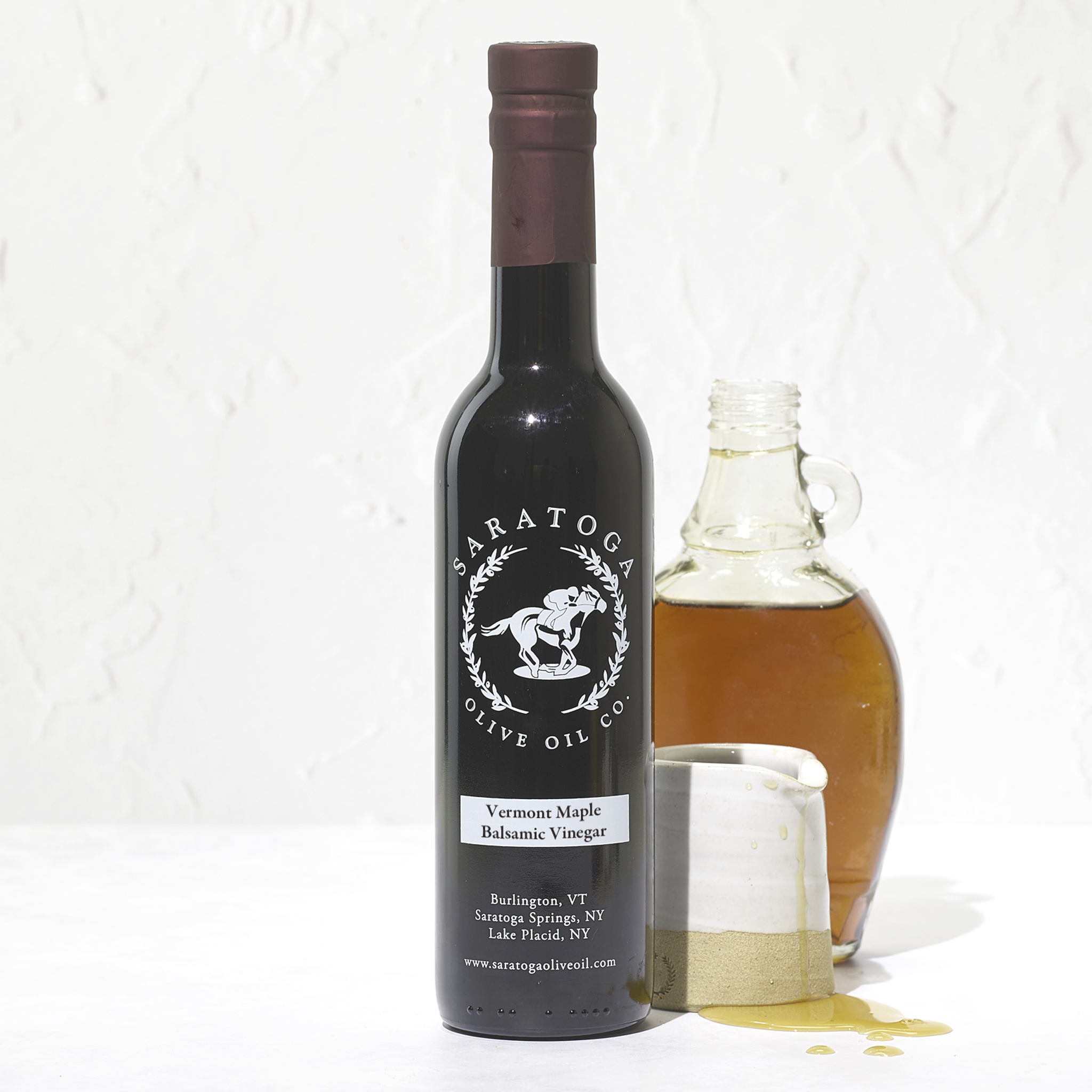 Saratoga Olive Oil Company - Wholesale Vermont Maple Dark Balsamic Vinegar