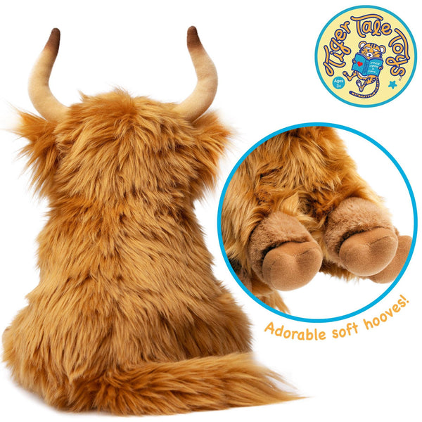VIAHART Toy Co. - Henley The Highland Cow | 11 Inch Stuffed Animal Plush | By