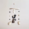 Gray Sheep Baby Mobile