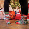 Solmate Socks - Yuletide Crew Socks | Eco-Friendly Christmas Holiday Gifts