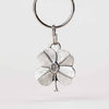 Danforth Pewter - Clover / Green Keyring