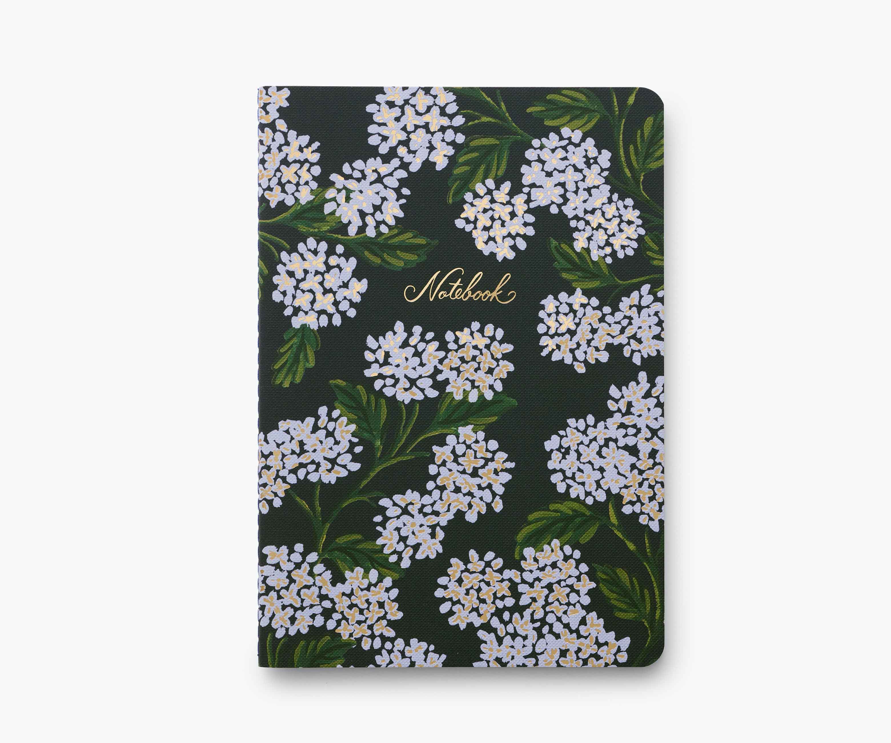 Rifle Paper Co. - Assorted Set of 3 Hydrangea Notebooks