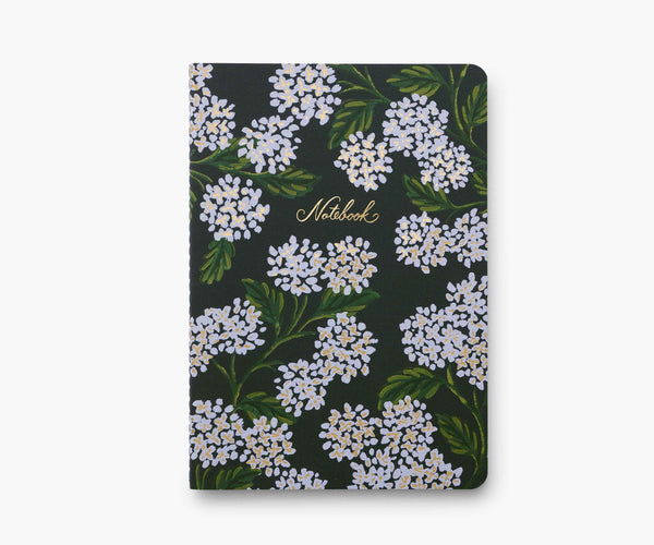 Rifle Paper Co. - Assorted Set of 3 Hydrangea Notebooks