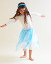 Sarah’s Silks - Snow Fairy Skirt, 100% Natural Silk