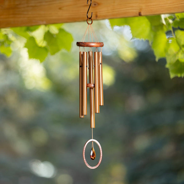 Woodstock Chimes - Chimes of Crystal Silence™ - Bronze, Small