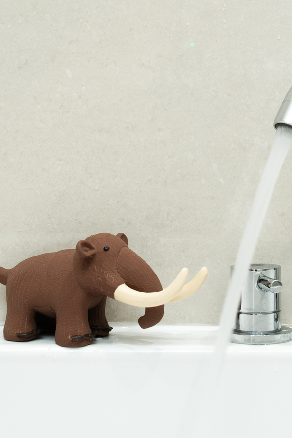 Best Years Ltd - Natural Rubber Mammoth Toy, Bath Toy and Teether