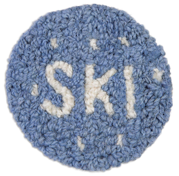 Chandler 4 Corners - Ski Hooked Wool Table Coaster