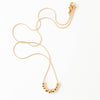 Nest Pretty Things - Dainty Gold-Filled Snake Chain Necklace With Tiny GF Beads