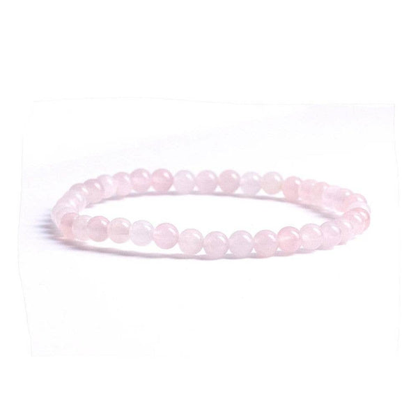 Crystal Bracelet - 4mm Rose Quartz