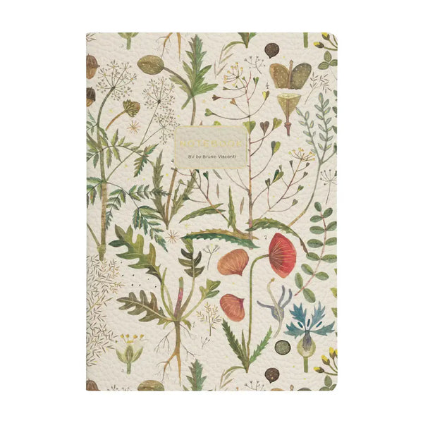 BV by Bruno Visconti - 3 Piece Gift Set Greens and Flowers 2 Notebooks + Monaco Pen