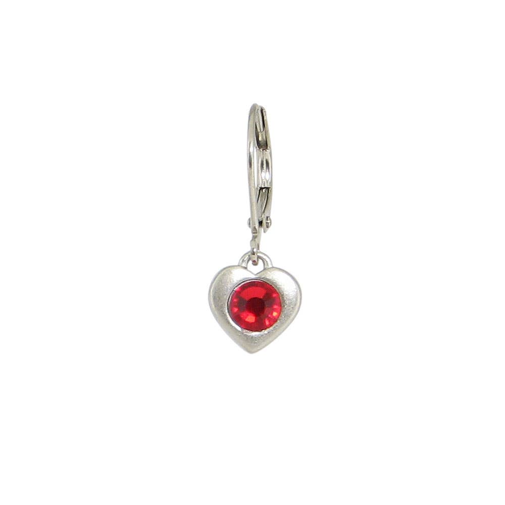 Baked Beads - Crystal Love Earrings