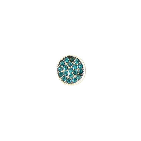 Baked Beads - Pave Crystal Post Earrings