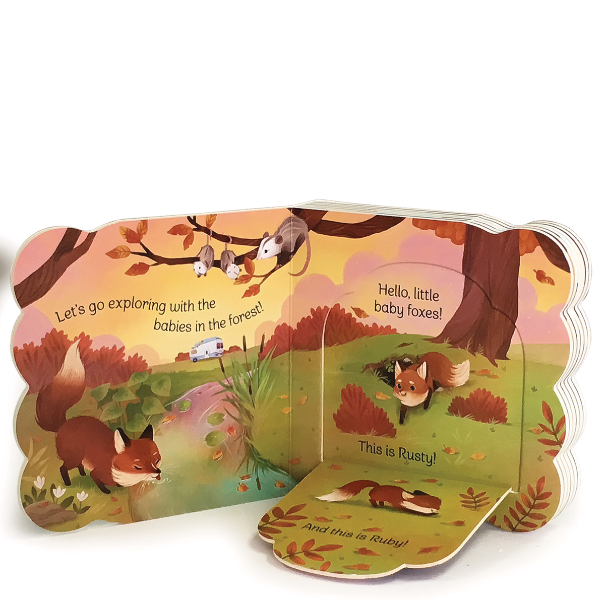 Cottage Door Press - Babies in the Forest Lift-a-Flap Board Book