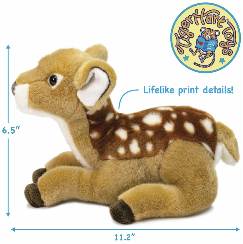 VIAHART Toy Co. - Debbie The Baby Deer - 12 Inch Stuffed Animal Plush