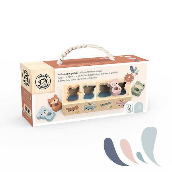 Speedy Monkey - Animal Shape Box