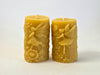 Farm and Hive - Garden Fairy Pillar | Beeswax Candle