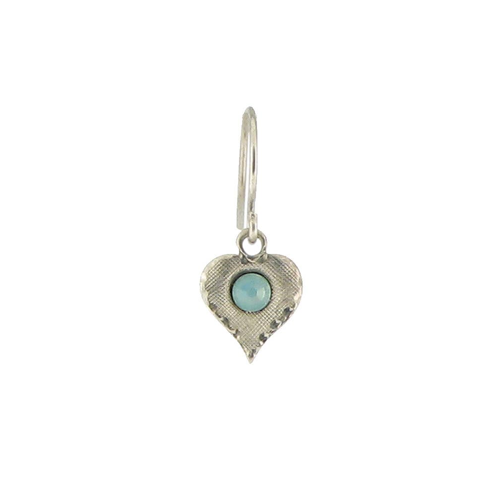 Baked Beads - Heart Crystal Earrings