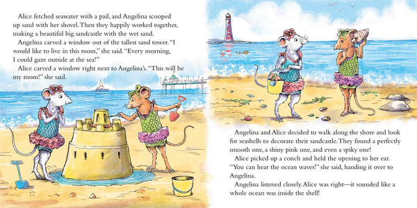 Simon & Schuster - Angelina Ballerina by the Sea by Katharine Holabird