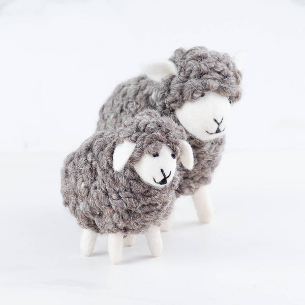 The Winding Road - Brown Wool Sheep