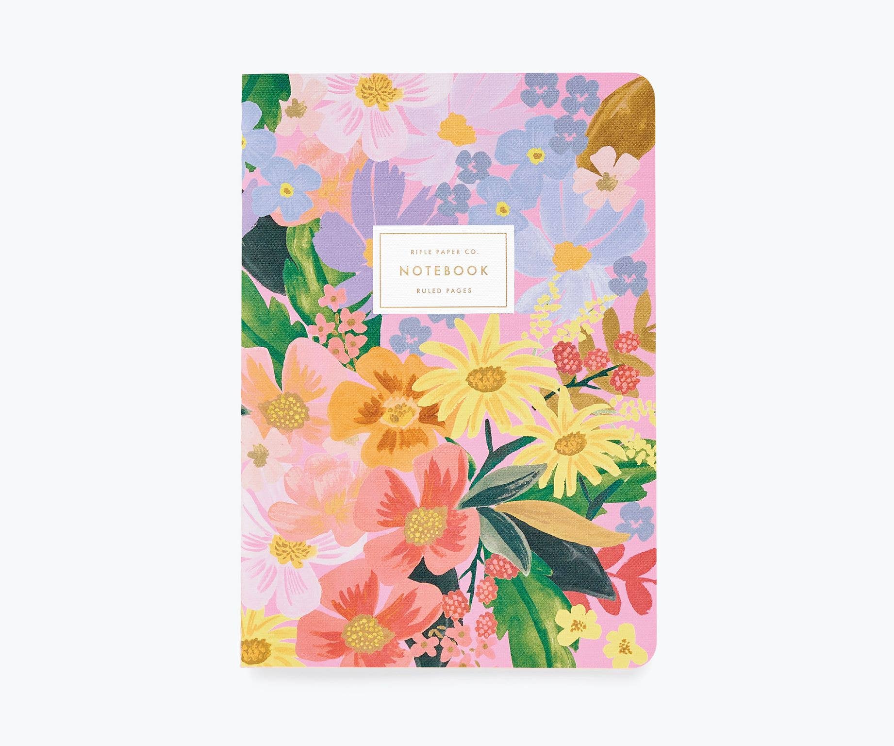 Rifle Paper Co. - Set of 3 Marguerite Stitched Notebooks