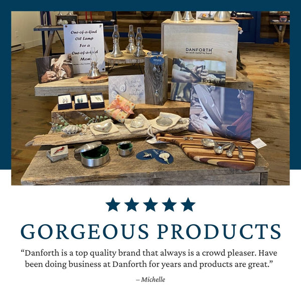 Danforth Pewter | Handcrafted Heirloom Quality Gifts - Home for the Holidays 2026 Ornament | Annual | Gift Box