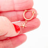 Nest Pretty Things - Thick Gold Filled Hoops with Charms, Starfish, Sun, or Heart