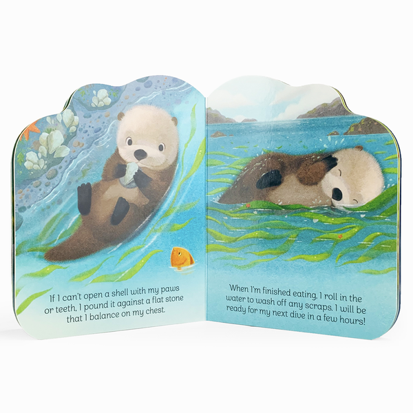 Cottage Door Press - A Little Otter Shaped Board Book