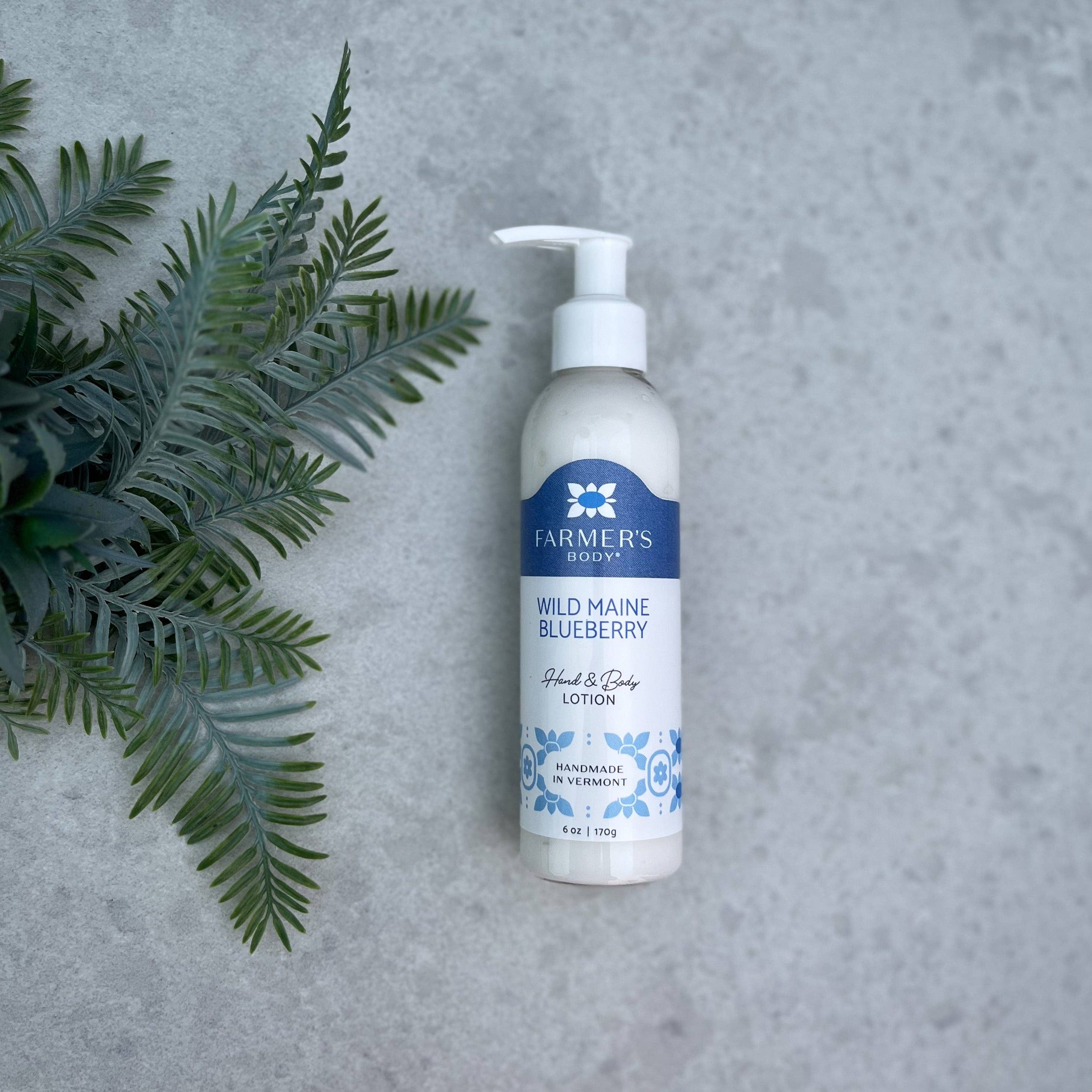 Farmer's Body - Wild Maine Blueberry Hand & Body Lotion