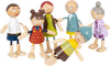 Hauck Toys - Small Foot Wooden Bending Dolls Family