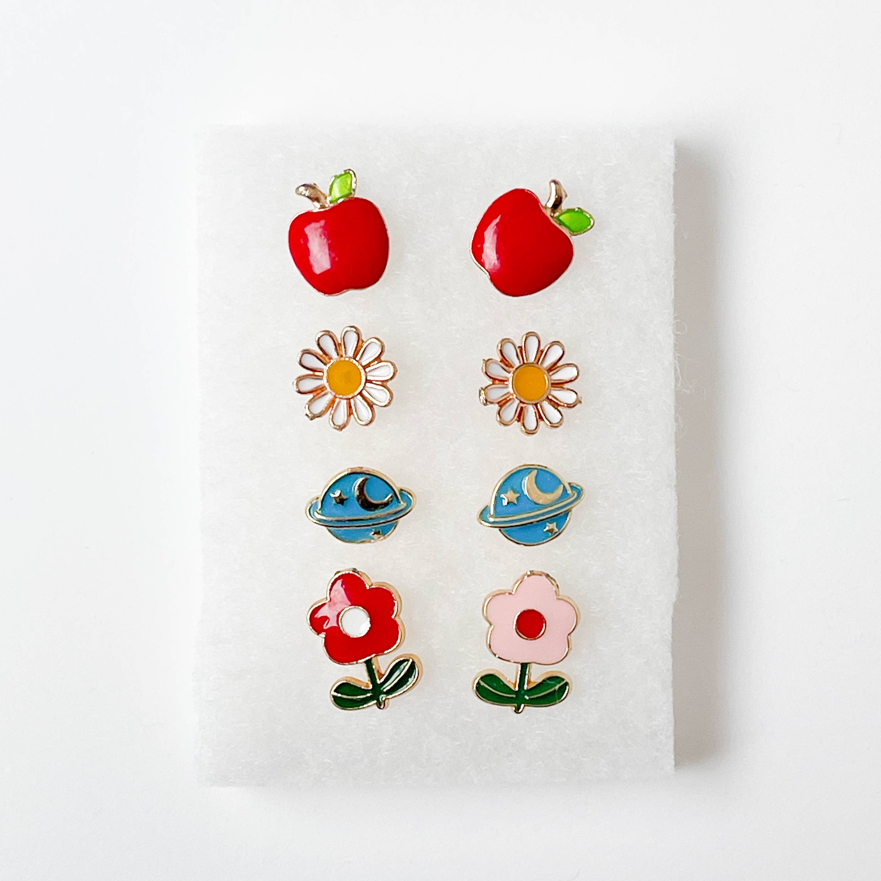 Nest Pretty Things - Kids' Stud Earrings, kids stocking stuffers and holiday gift