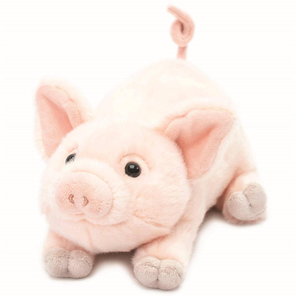 VIAHART Toy Co. - TigerHart Perla The Pig - 10 Inch Stuffed Animal Plush