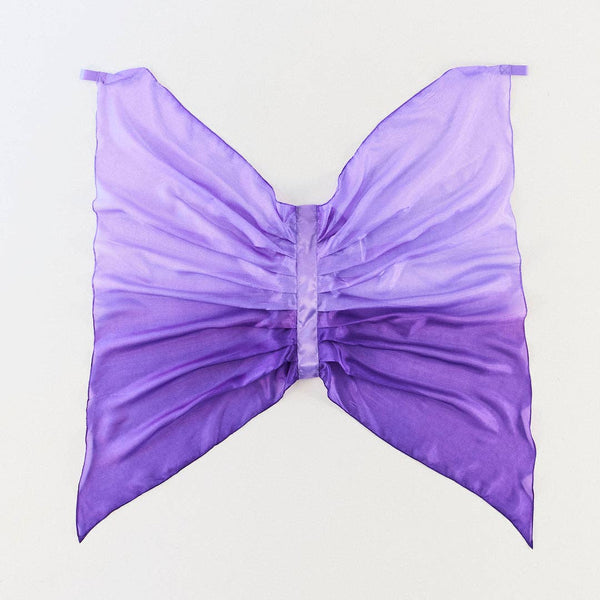 Sarah’s Silks - Purple Dinosaur Wings
